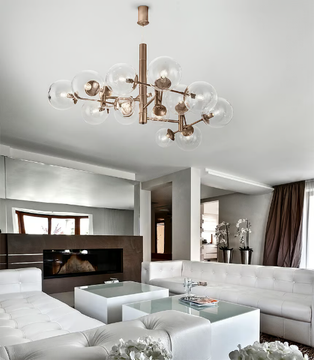 GLOBAL Ø 150 - Metal pendant lamp by Metal Lux - view 3